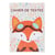 Cahier de texte scolaire 2024/2025 Cultura – 15 x 21 cm – Renard