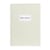 Carnet de notes A5 - 192 pages unies - Vert sauge - Cultura