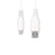 Câble USB A / Lightning 2m blanc Cultura