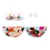 Kit boucles d'oreilles - Multicolore - Acier inoxydable - Créalia