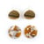 Kit boucles d'oreilles - Jaune - Acier inoxydable - Créalia