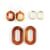 Kit boucles d'oreilles - Écaille - Acier inoxydable - Créalia