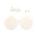Kit boucles d'oreilles - Écru - Acier inoxydable - Créalia