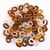 Kit de maillons acrylique - Multicolores - Créalia