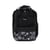 Sac de cours Cultura - Fleurs XL noires - 2 compartiments