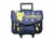 Cartable à roulettes La Plume Dorée - Jaune et bleu - Pokémon - 2 compartiment