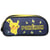 Trousse ronde 2 compartiments - Jaune et bleu - La Plume Dorée - Pokémon