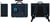 Cartable 2 compartiments - OM - La Plume Dorée - Anthracite foncé