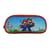 Trousse La Plume Dorée - Super Mario - 2 compartiments - Rond - Bleu