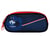 Trousse ronde 2 compartiments La Plume Dorée - Bleu - FFF