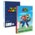 Agenda scolaire journalier 2023/2024 - Super Mario - 12,5 x 17,5 cm - La Plume Dorée