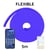 Bande LED RGB flexible 5 m avec application R-Music