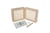 Kit d'empreinte avec cadre double Petit Artichaut - Jolis cœurs