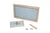 Kit deux empreintes avec cadre Petit Artichaut - Blue Abstrait