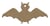Chauve-souris en bois à décorer - 10 x 5 cm