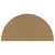 Support en bois à décorer Gomille - demi rond - 6 MM - 40x20 CM - certifié PEFC 100%