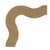 Coin vague fine Gomille - 13x3cm 