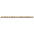 Frise zig-zag fine Gomille - 100x3cm