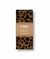 Tissu en viscose Domotex - 200 x 150 cm - Marron / Noir