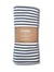 Tissu en jersey Domotex - 200 x 150 cm - Blanc / Marine