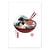 Affiche 50 x 70 cm - Great Ramen wave white