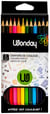 Lot de 12 crayons de couleur - Wonday - Couleurs assorties