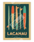 Affiche Lacanau Océan "Surfboards" - 30 x 40 cm 