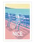 Affiche Nice "Promenade des anglais" - 30 x 40 cm