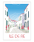  Affiche Ile de Ré "L'île aux Fleurs" - 30 x 40 cm 