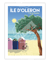 Affiche Ile d'Oléron "L'île de lumière" - 30 x 40 cm 
