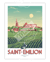 Affiche Saint-Emilion - 30 x 40 cm 