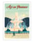 Affiche Aix-en-Provence "La Rotonde" - 30 x 40 cm