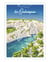 Affiche Les Calanques "De Cassis à Marseille" - 50 x 70 cm