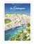 Affiche Les Calanques "Des Cassis à Marseille" - 30 x 40 cm