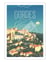 Affiche Gordes "Le Luberon" - 30 x 40 cm