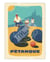 Affiche La pétanque - 50 x 70 cm