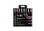 Lot de 8 marqueurs acryliques à base d'eau pointes moyennes coniques - Posca - Métalliques
