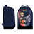 Sac à dos La Plume Dorée - Noir - Naruto Shippuden - 3 compartiments