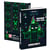 Agenda scolaire journalier 2025/2026 - Minecraft - 12x17x1,5 cm - Noir et vert