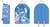 Sac à dos La Plume Dorée - Lilo et Stitch - Bleu - Stitch - 2 compartiments