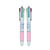Stylo 4 couleurs La Plume Dorée - Lilo et Stitch - Stitch - Noir, bleu, rouge, vert - Pointe moyenne