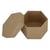 Mini boîte en carton hexagonale 6x7x4cm - Créalia