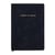 Carnet A5 Ligné - 192p - Velours bleu - Cultura