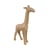 Girafe en papier mâché - 28 cm 