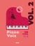 Piano-Voix 20 titres - Volume 2 - Partition Piano solo et paroles - Facile et intermédiaire