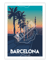 Affiche 50x70 "Barcelona"