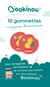 Pack de 10 Gommettes BOOKINOU®