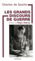 Les grands discours de guerre