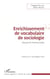 Enrichissement de vocabulaire de sociologie - Glossaire de l'Audiosociologie