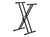 Shiver - Stand clavier en X à double embase